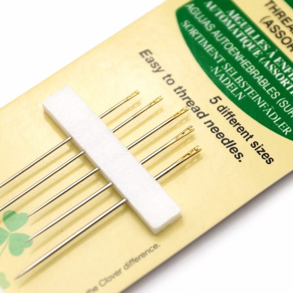Self Threading Needles, Assorted, Clover For Cheap - Image 2