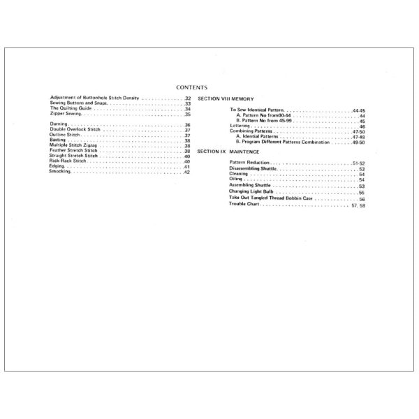 White 8500 Instruction Manual Discount - Image 3