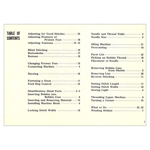 Kenmore 158.13011 Models Instruction Manual Supply - Image 2