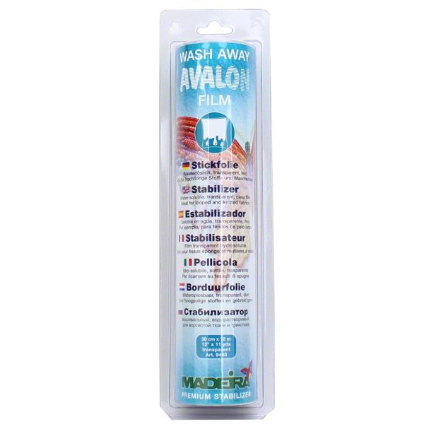 Madeira Avalon Wash Away Film Stabilizer - 12  x 11yds Fashion