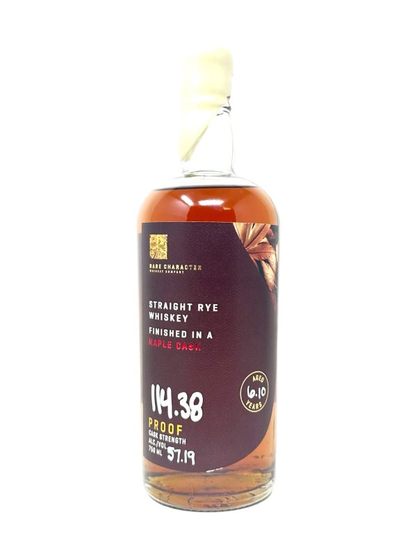 Rare Character MAP-R-235 Whiskey Kentucky Straight Rye Finished in Maple Cask 114.38 Proof For Discount