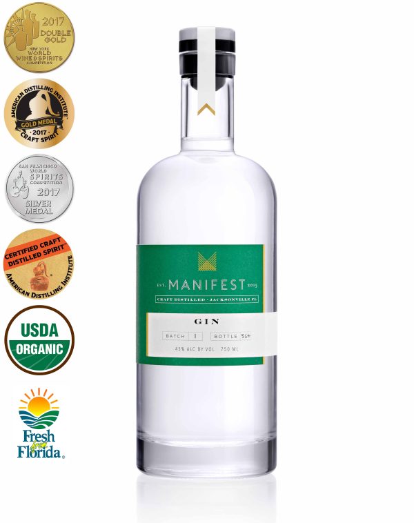 Manifest Distilling Gin - 750 ml on Sale